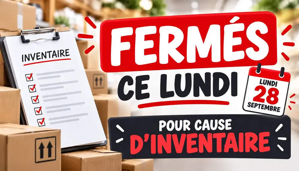 FERMETURE INVENTAIRE
